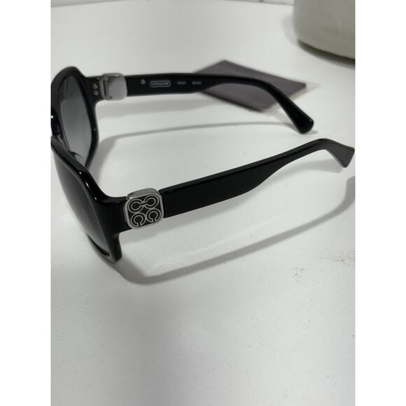 COACH EYEGLASSES S2020 BLACK 38-16-125 With Case & Paperwork Mint Condition - Picture 4 of 10